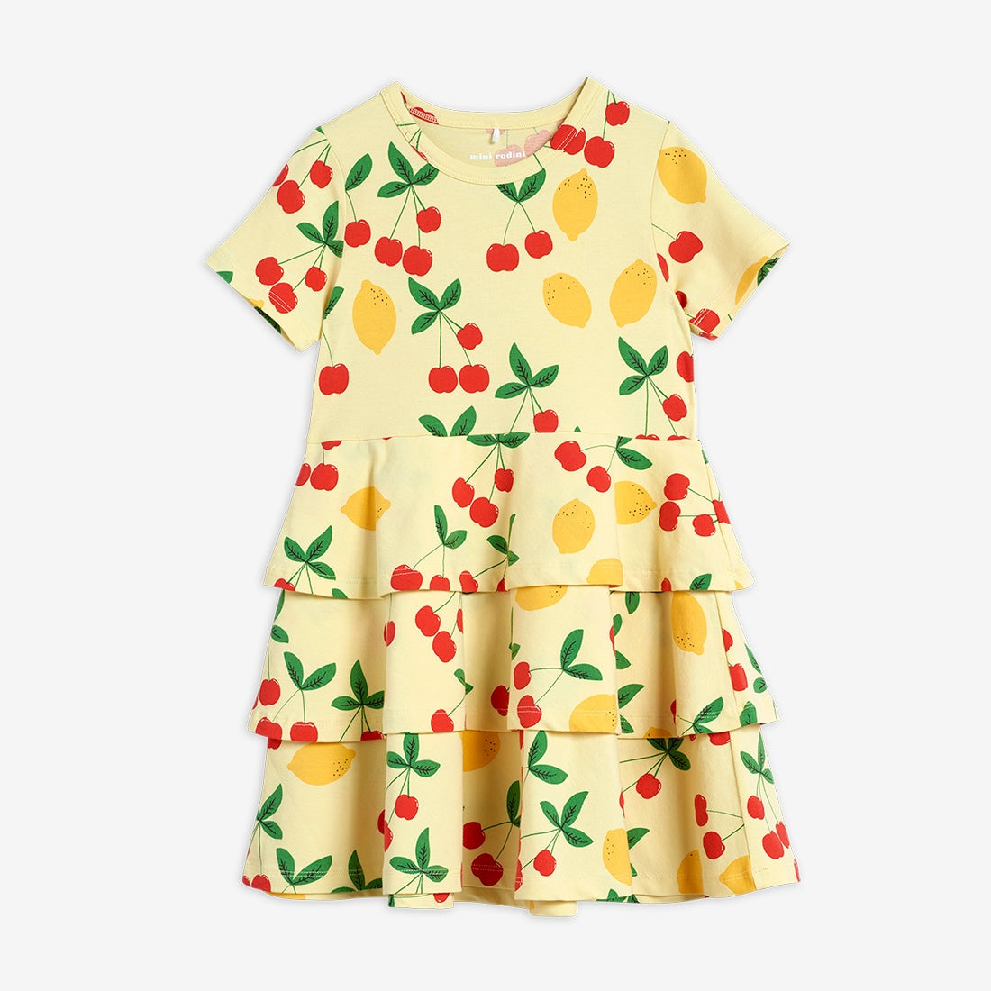 MinI Rodini cherry lemonade dress