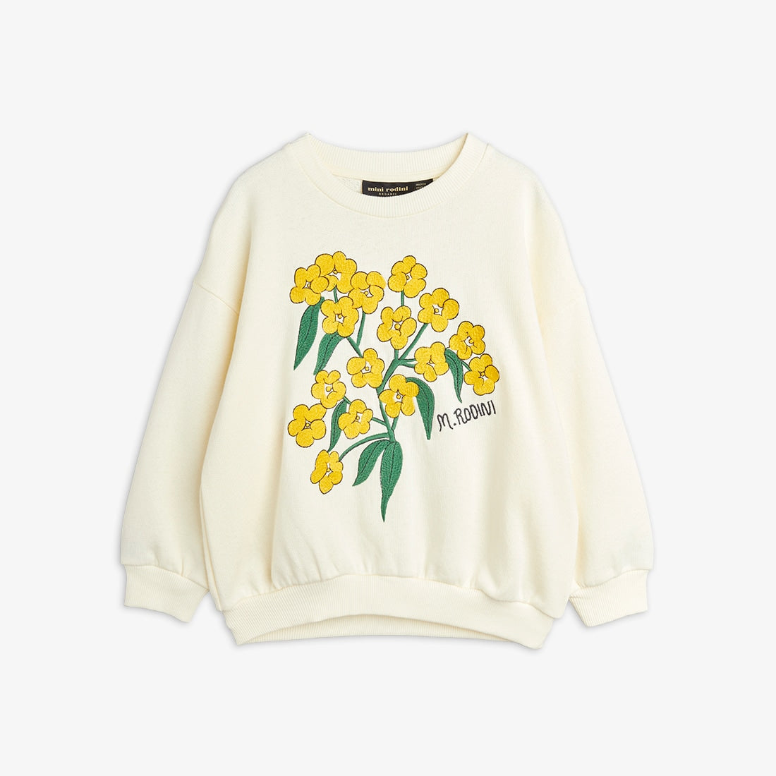 Mini Off White Alphine Flowers Sweatshirt