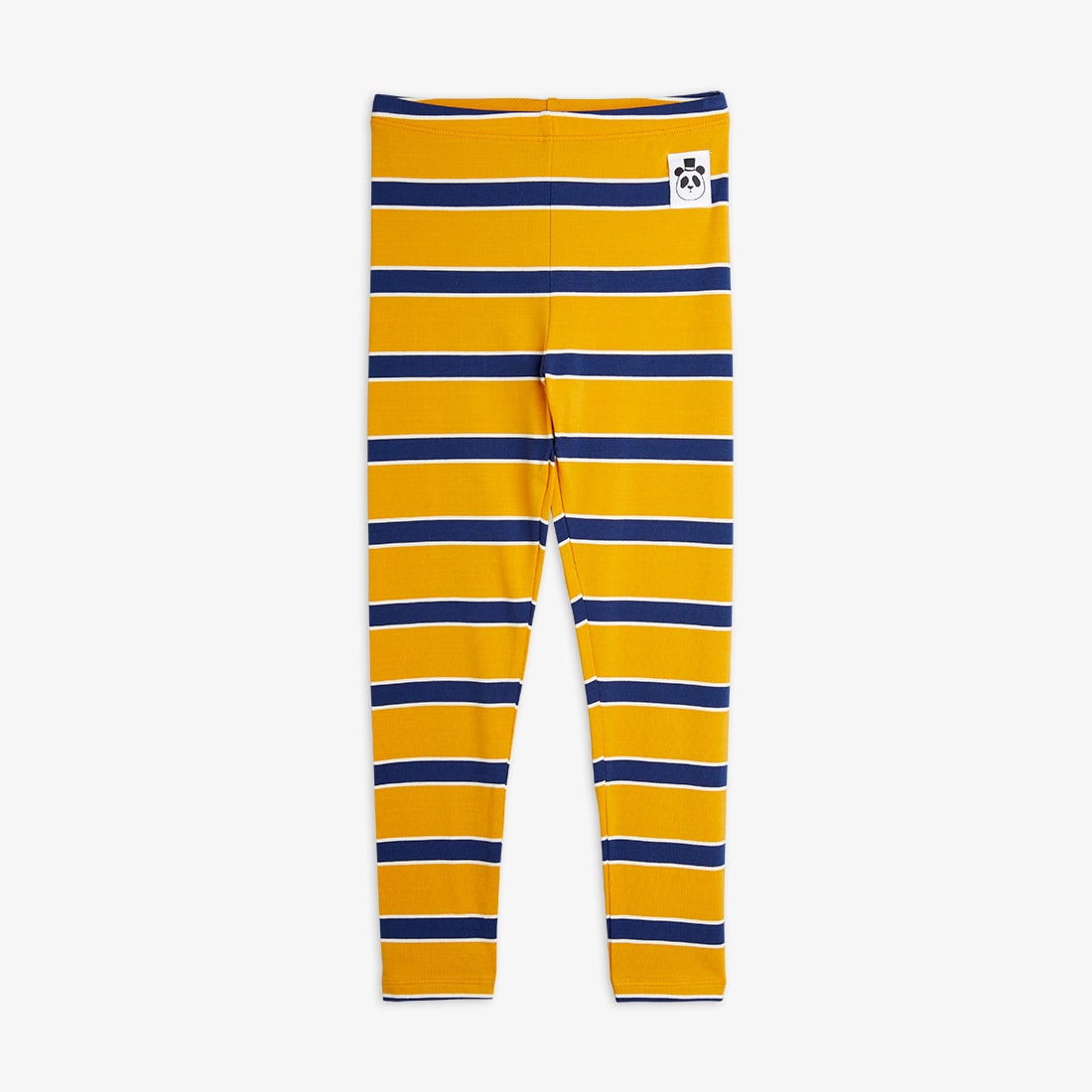 Mini leggins de rayas amarillas