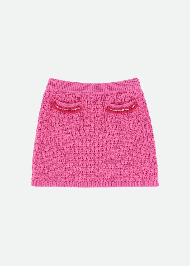 Angels Face Pink Ines Knitted Skirt