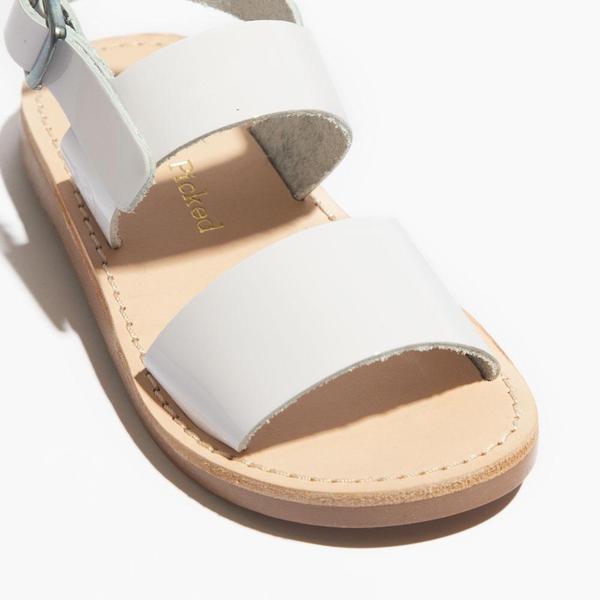 Freshly Picked white patent sanibel sandal