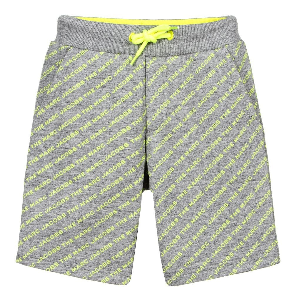 Marc Jacobs Lime Green logo Shorts