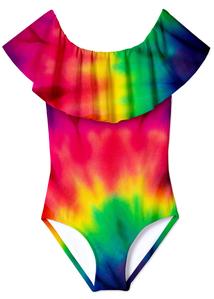 Stella Cove Colorburst Full Shoulder Swimsuit